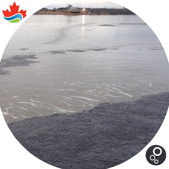 Oil spills containment